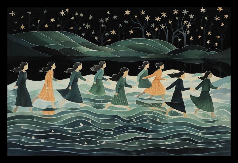 Plakat 30x20cm Nocna Procesja zdjęcie 2