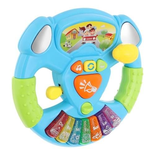 LT173 LANDTOYS INTERAKTYWNA KIEROWNICA DLA DZIECI ZABAWKOWA na Arena.pl