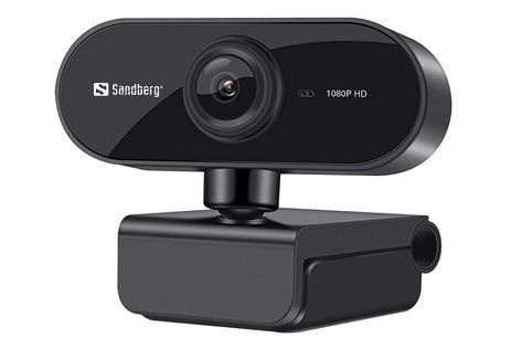 KAMERA PC Sandberg USB Webcam Flex 1080P HD Kolor - Czarny