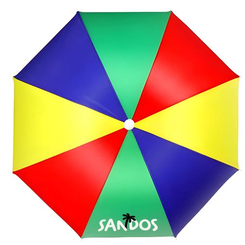 Parasol plażowy ogrodowy multicolor + STOJAK na Arena.pl