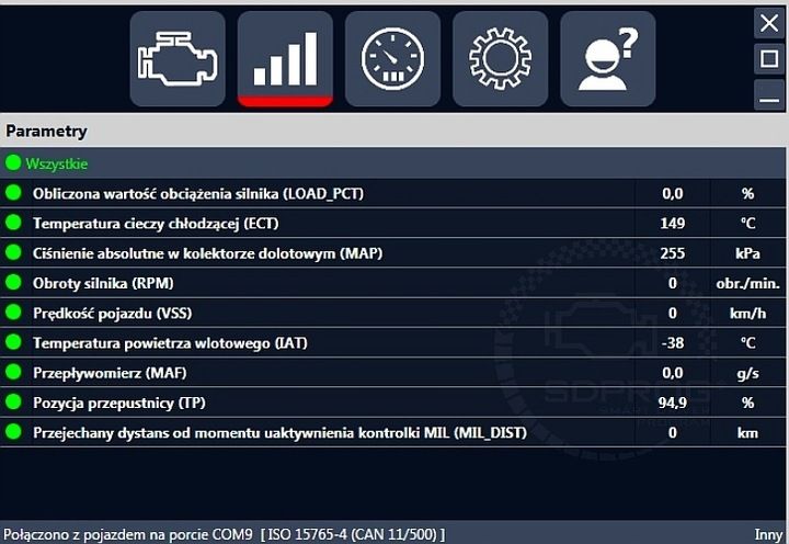 Oprogramowanie SDPROG ELM327 OBD2 OBDII klucz aktywacyjny BOX IOS Android zdjęcie 14
