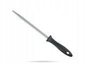 OSTRZAŁKA DO NOŻY KUCHENNYCH FISKARS STALKA PRĘTOWA 20CM STALOWA RĘCZNA