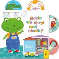 Gdzie się ukrył mój słonik? Ruchome elementy wyd. 2024
