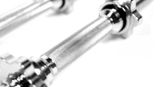 Gryfy do hantli Dumbbell Gryf Prosty Krótki Hantle 40cm 28mm 2szt. - Zipro na Arena.pl