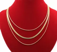 NASZYJNIK ZŁOTY ŻMIJKI TRIO STAL CHIRURGICZNA