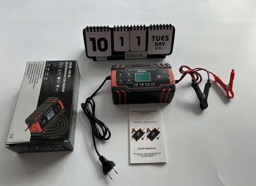 Prostownik Automatyczny Samochodowy Z Funkjcą Naprawy Akumulatora 12 24V na Arena.pl