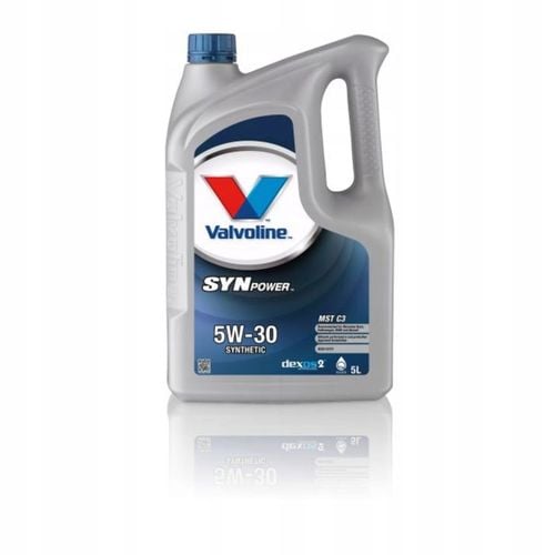 VALVOLINE 5W30 SYNPOWER DEXOS 2 APPROVED MST C3 5L na Arena.pl