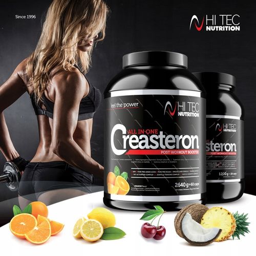 HI TEC CREASTERON 2640g+ 60k BCAA BIAŁKO WITAMINY na Arena.pl