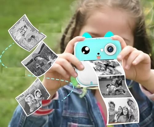 APARAT CYFROWY NATCHMIASTOWY Z DRUKARKĄ DLA DZIECI GRY ROLKI N na Arena.pl
