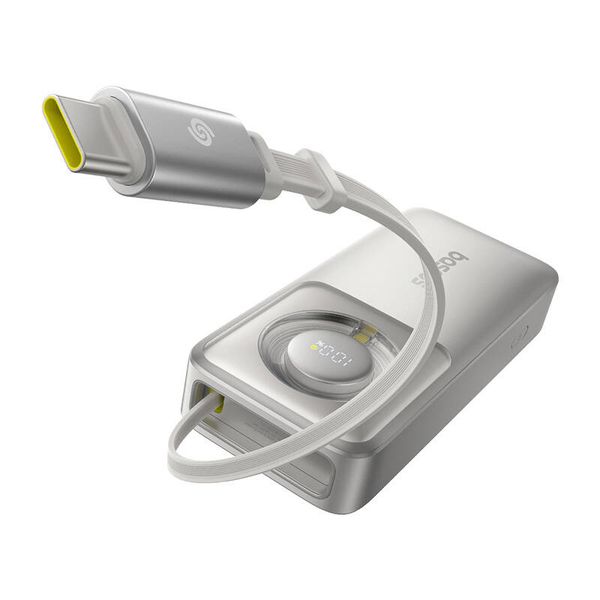 Powerbank Baseus OS Free2Pull 10000mAh 30W +kabel (szary) zdjęcie 1