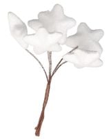 GWIAZDKI STYROPIANOWE NA DRUCIKU 6SZT NA STROIK