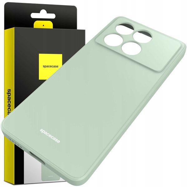 Spacecase Silicone Case Poco X6 Pro 5G Mint zdjęcie 2