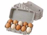 WYTŁACZANKI NA JAJKA 10 JAJ TEKTUROWE WYTŁOCZKI 70 SZTUK