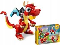 Klocki LEGO CREATOR 3w1 Zestaw 31145 Czerwony smok