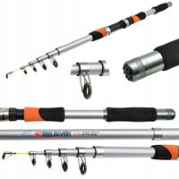 Wędka teleskopowa Miracle Fish BIG RIVER 270 cm WT: 20-80g 2,7 m