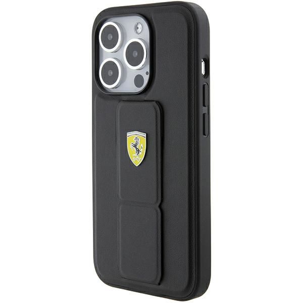 Etui Ferrari do iPhone 15 Pro, Czarny zdjęcie 3