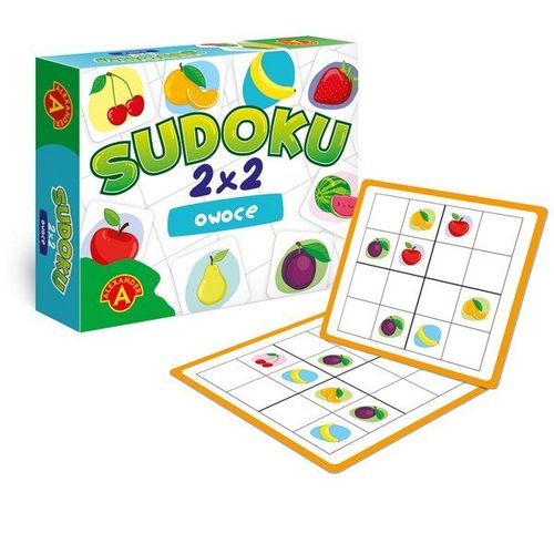 Gra Sudoku 2X2 Owoce na Arena.pl