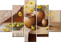 105CM 150CM OBRAZ 5 ELEM MARTWA NATURA DRUK