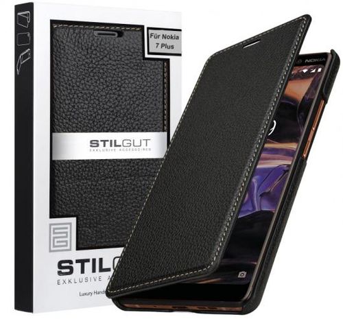 Stilgut Etui Nokia 7 Plus - Book, black na Arena.pl