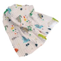 kocyk niemowlęcy pielucha pieluszka muślinowy 90x100cm