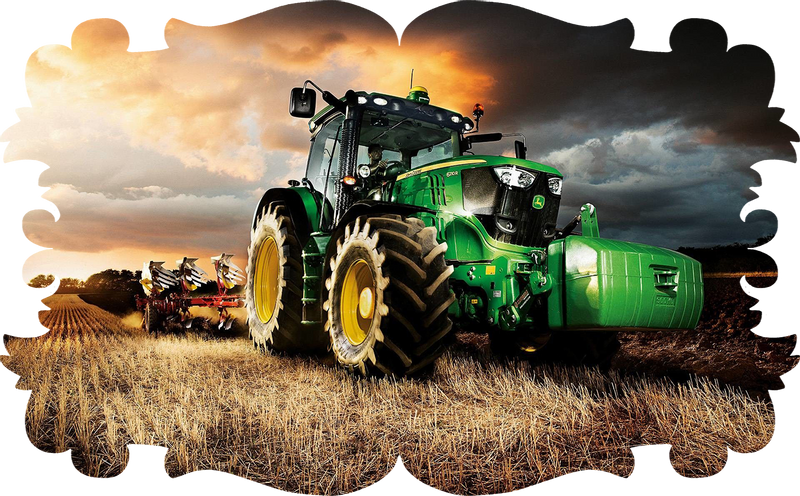 Bidon Junior z traktorem - Traktor zdjęcie 2