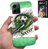 ETUI DO XIAOMI NOTE 12 4G - PIŁKA NOŻNA, FOOTBALL PIŁKA CASE + SZKŁO