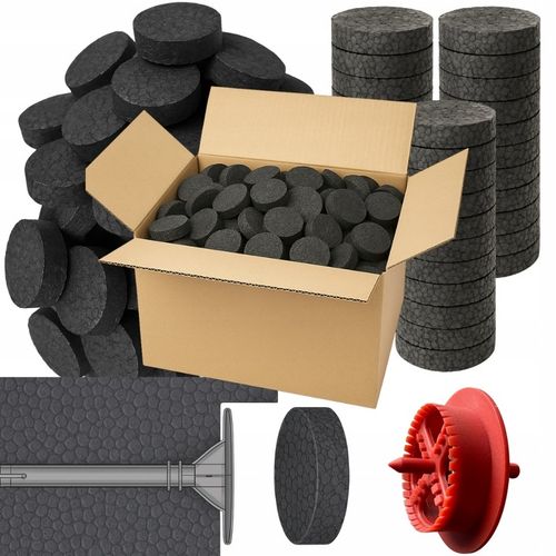 ZAŚLEPKI Zatyczki Styropianowe GRAFIT 67x17 mm 1000 szt| FREZ DO STYROPIANU na Arena.pl