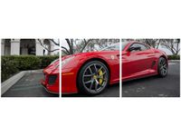 90X30CM FERRARI 599 GTO AXION23 TRÓJ OBRAZ