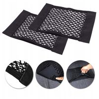 ORGANIZER SIATKA DO BAGAŻNIKA NA RZEP do auta 2x