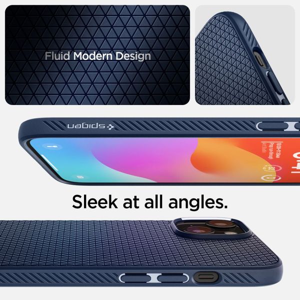 SPIGEN LIQUID AIR IPHONE 15 NAVY BLUE zdjęcie 11