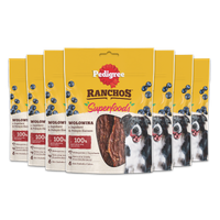 7 x przysmak dla psa pedigree ranchos superfood wołowina z jagodami 70g