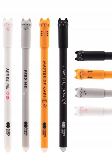 DŁUGOPI WYMAZYWALNY KITTY 0,5 NIEBIESKI HAPPY COLOR na Arena.pl