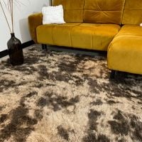 Mięciutki Dywan PLUSZ PLUSZOWY DO SYPIALNI SALONU BRĄZOWY 160x220