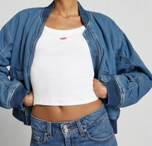 Top z efektem prążkowania Levis M na Arena.pl