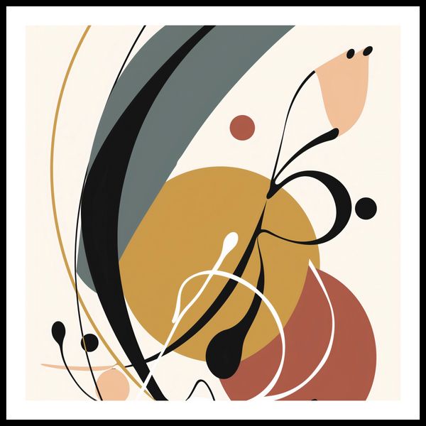 Plakat 60x60cm Taneczne Echa zdjęcie 3