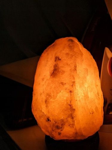 LAMPA SOLNA 5-7 kg JONIZATOR sól Himalajska Kryształ Dekoracja na Arena.pl