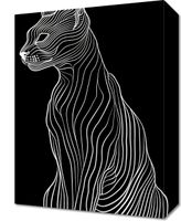 Obraz 30x40cm Minimalny Kontur