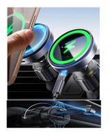 Uchwyt Samochodowy Ładowarka Indukcyjna Szybka Magsafe Do Iphone 15W