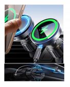 Uchwyt Samochodowy Ładowarka Indukcyjna Szybka Magsafe Do Iphone 15W