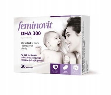 Feminovit DHA 300, 30 kapsułek zdjęcie 1