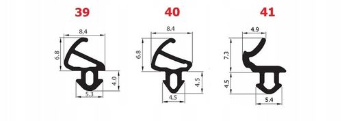 10mb S-1127 SZARA Uszczelki Okienne Uszczelka Okienna Do Okna Okien na Arena.pl