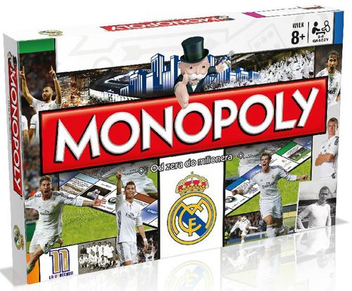 Gra Monopoly Real Madryt + model stadionu 3D na Arena.pl