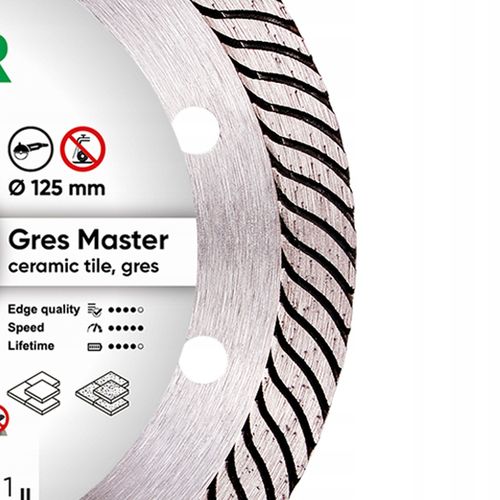 Tarcza diamentowa 125 do płytek Distar Gres Master na Arena.pl