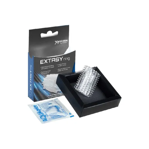 joydivision extasyring elastyczny pierścień z wypustkami, transparentny na Arena.pl