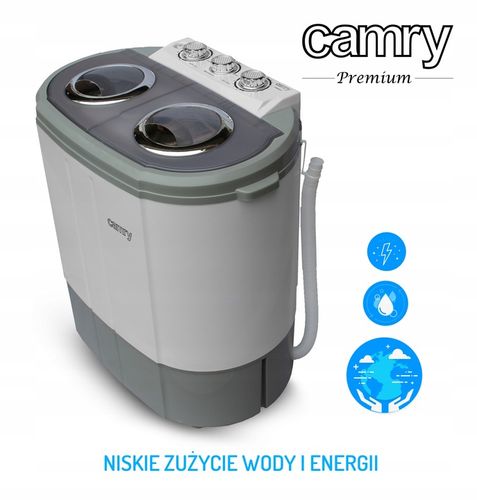 PRALKA WIRÓWKA TURYSTYCZNA CAMRY CR8052 WSAD 3kg na Arena.pl