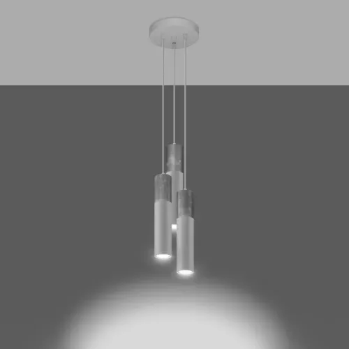 Lampa wisząca BORGIO 3P biały na Arena.pl