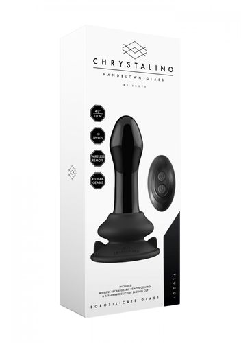 pluggy   with suction cup and remote   10 speed   black na Arena.pl