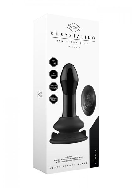 pluggy   with suction cup and remote   10 speed   black zdjęcie 9