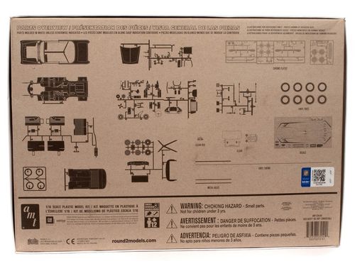 Model Plastikowy - Samochód 1955 Chevy Bel Air Convertible na Arena.pl