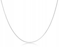 Łańcuszek Srebrny 925 Damski splot Rolo Rod Pełny dł.45 cm